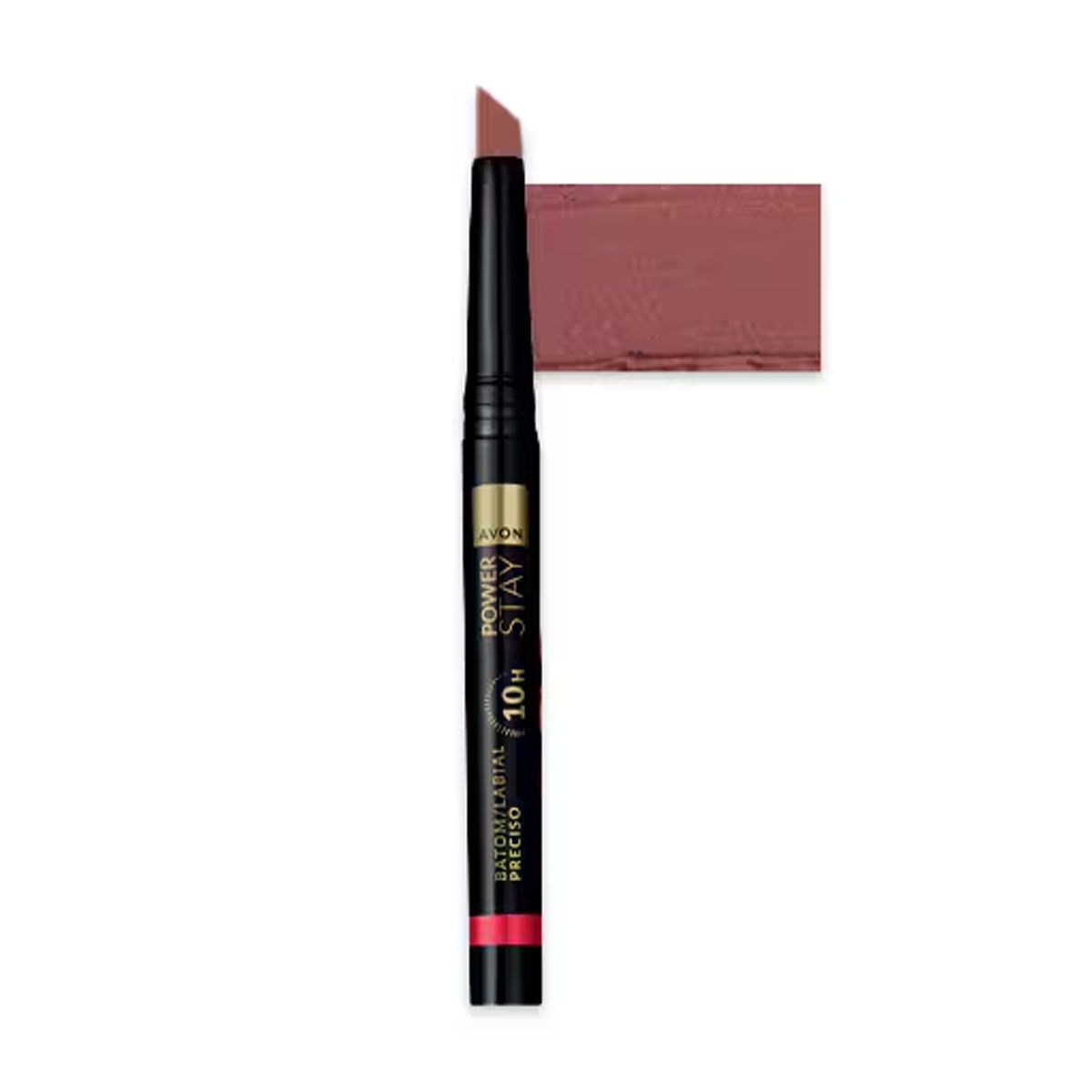 AVON - Power Stay Labial Mate Preciso 10h FEISTY FAWN