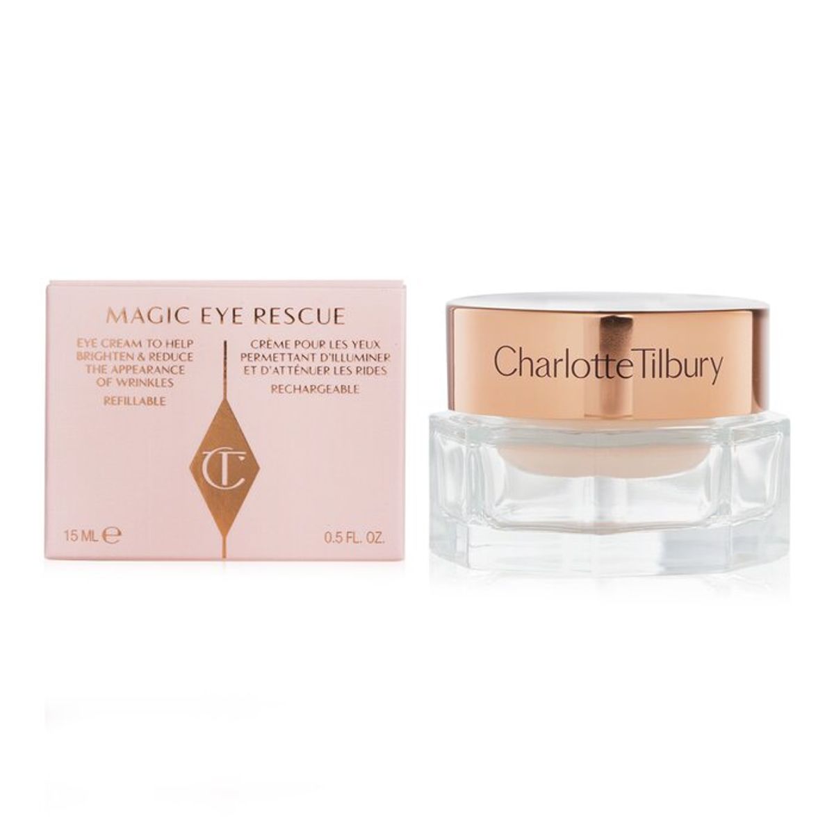 CHARLOTTE TILBURY - Crema Facial Magic Eye Rescue 15ml Charlotte Tilbury