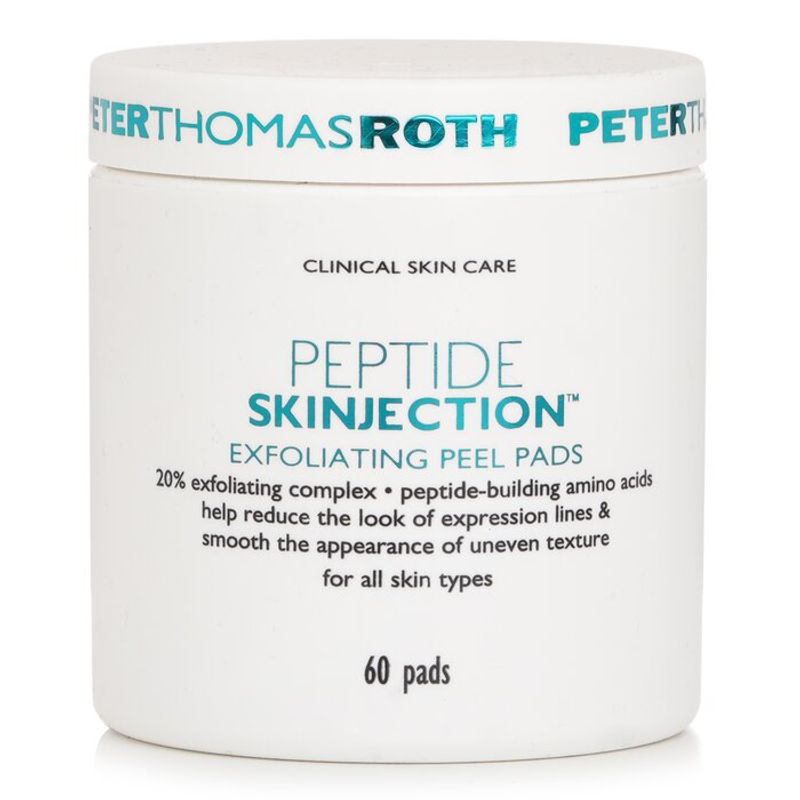PETER THOMAS ROTH - Almohadillas Exfoliantes Peptide Skinjection 60 Pads Peter Thomas Roth