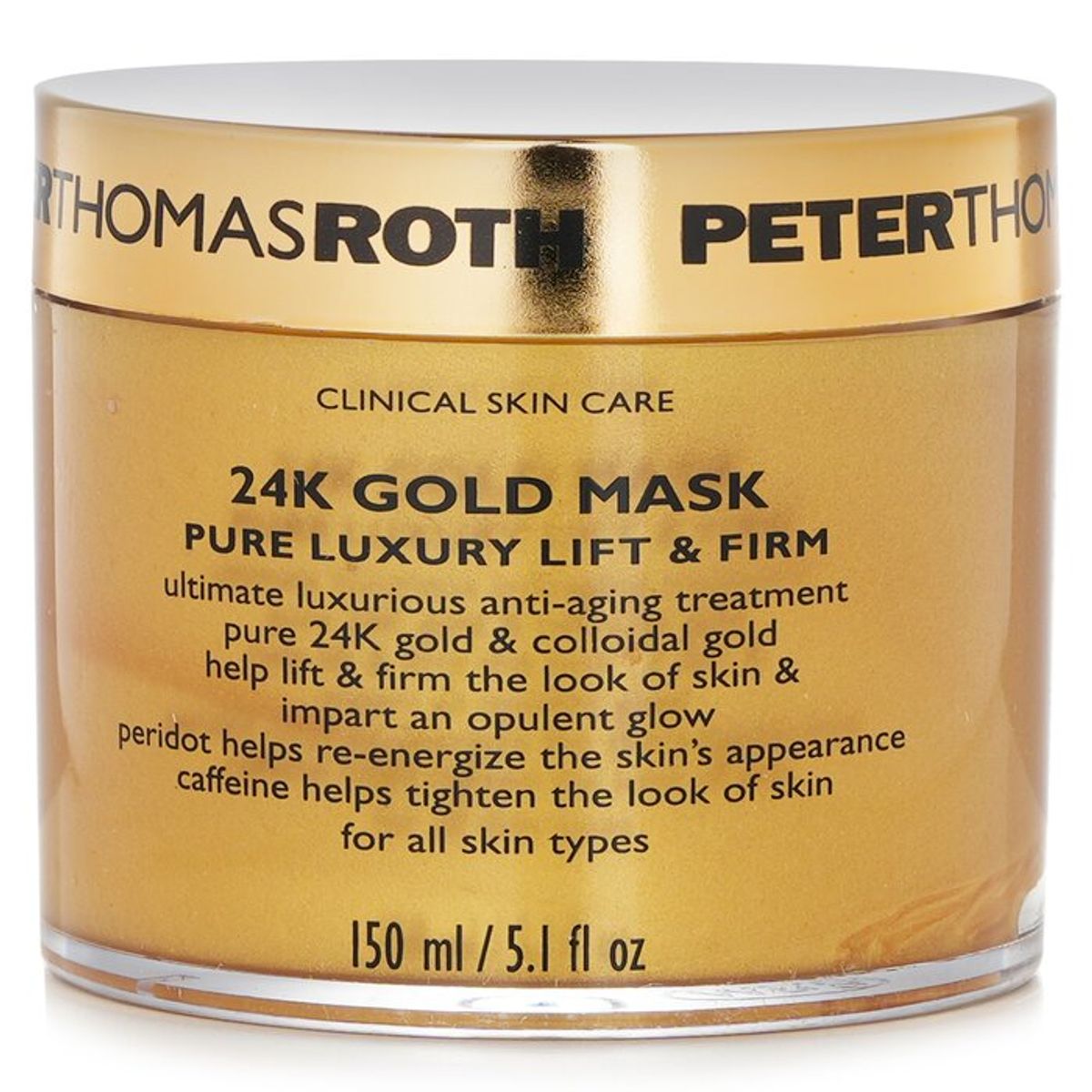 PETER THOMAS ROTH - Mascarilla facial  24k Gold 150ml Peter Thomas Roth