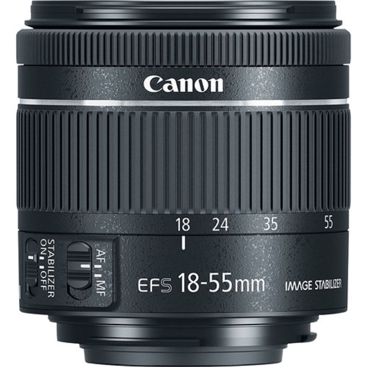 CANON - Canon EF-S 18-55mm f4-56 IS STM Lente (Sin Caja Original) - Negro