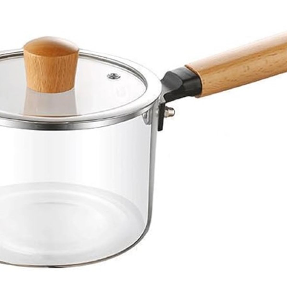 GENERICO - Olla cacerola Vidrio Borosilicato 1.8 L