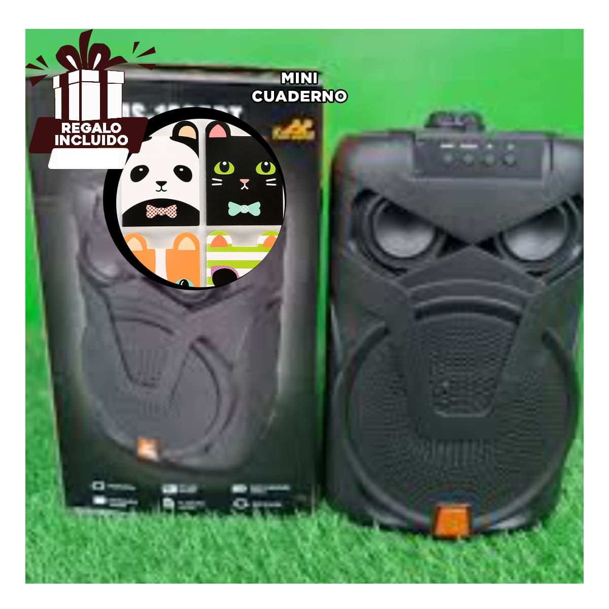 GENERICO - Parlante para Bailar en Conjunto Y+Regalo Agendita