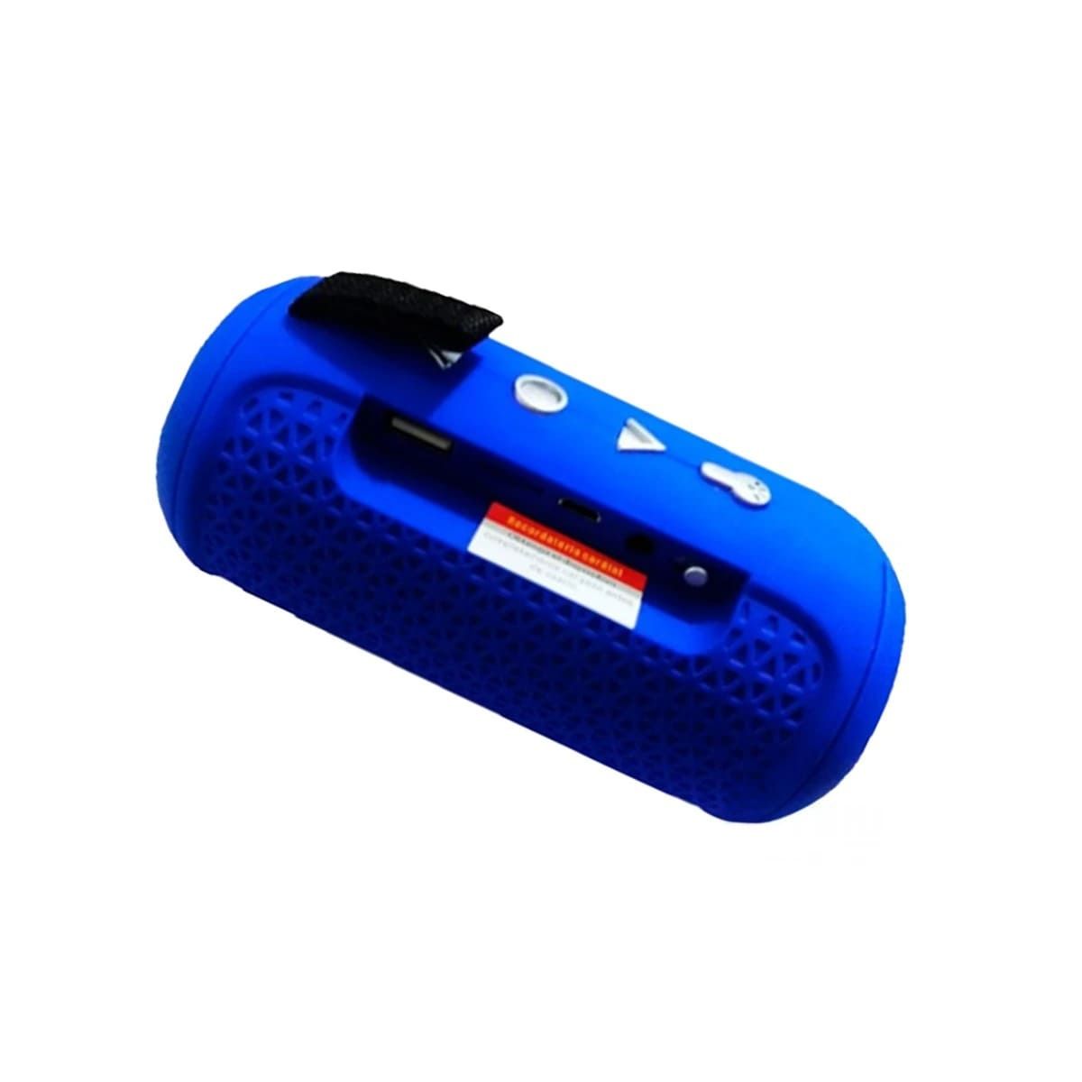 GENERICO - Parlante Portatil de Musica Recargable de Acabado Azul