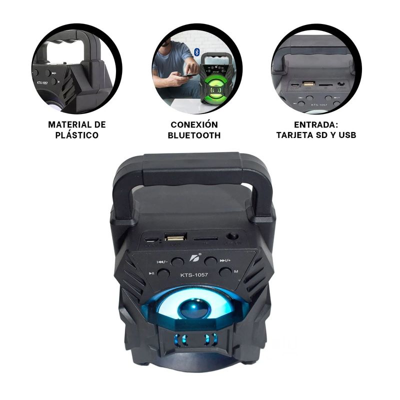 GENERICO - Pack4 Sistema de Sonido Elegante Y+Banderitas Adhesivas