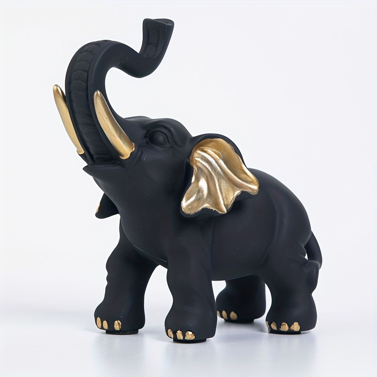 VATYERTY - Encantadora figura de elefante de resina versátil
