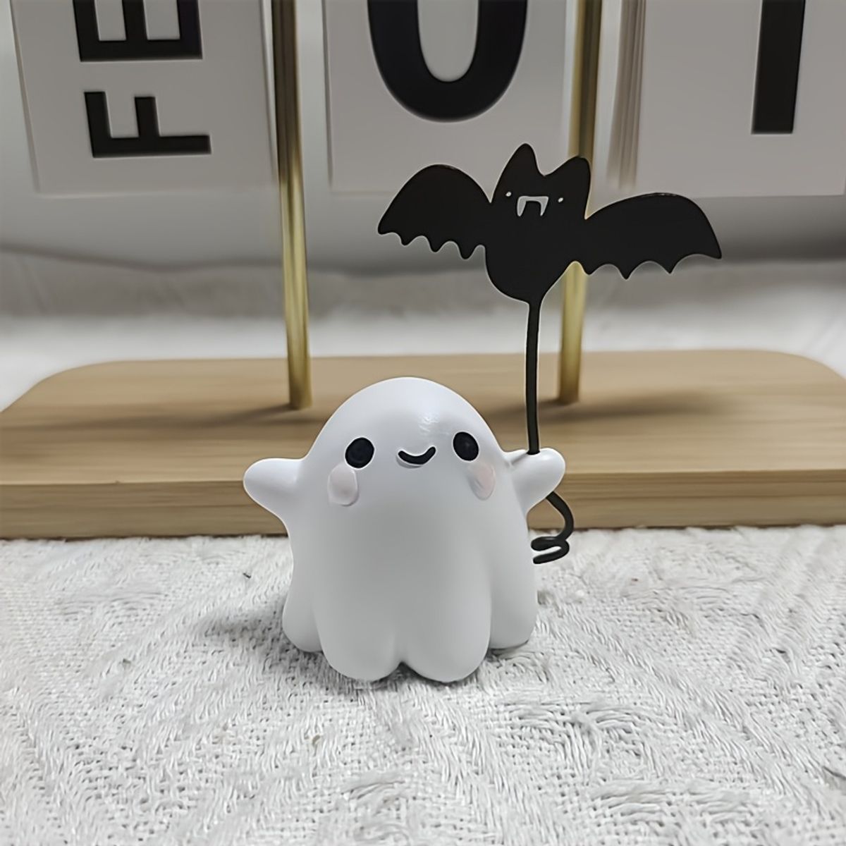 VATYERTY - Estatua fantasmal de Halloween de resina 1 pieza