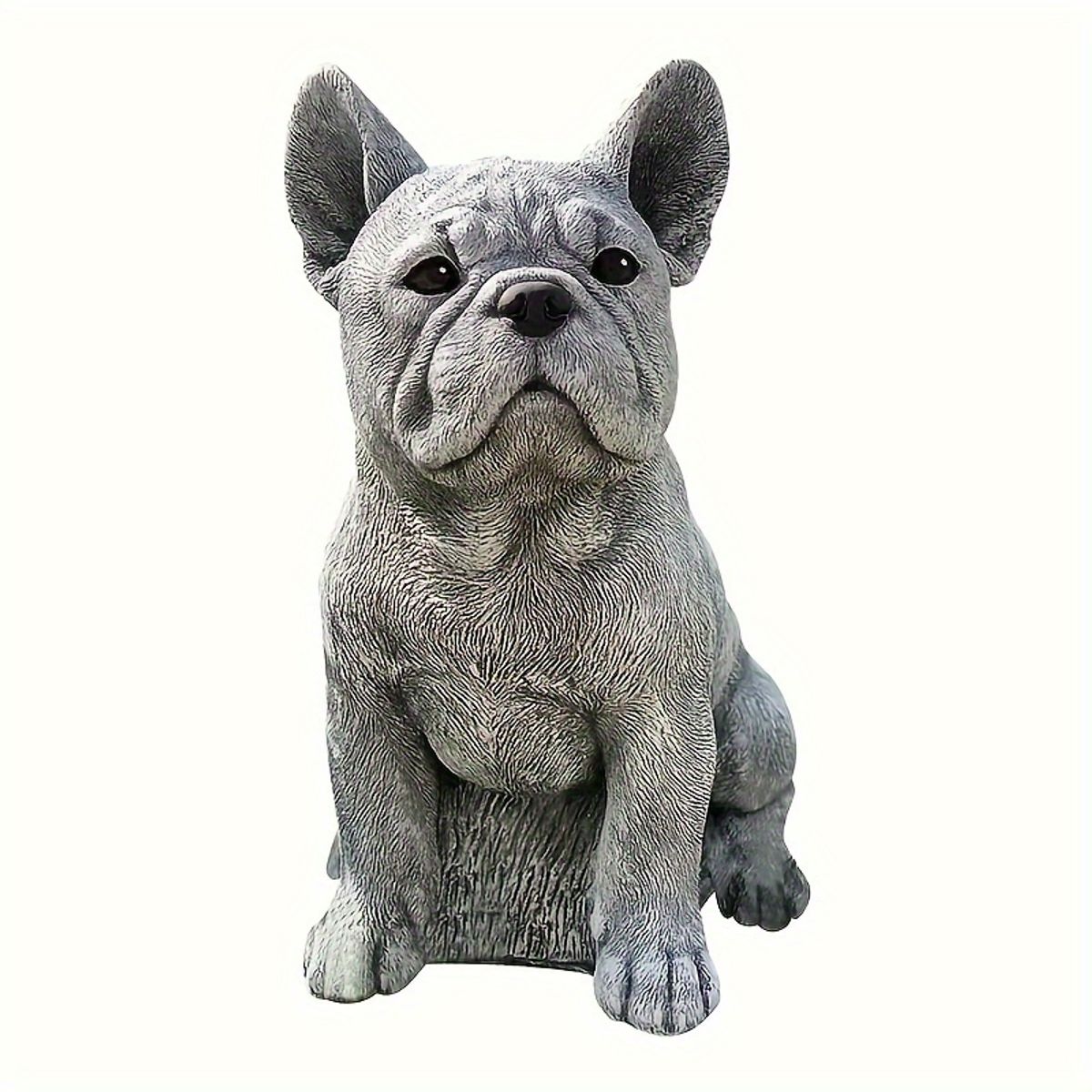 Estatua realista de bulldog francés de resina, marca VATYERTY - Foto Principal