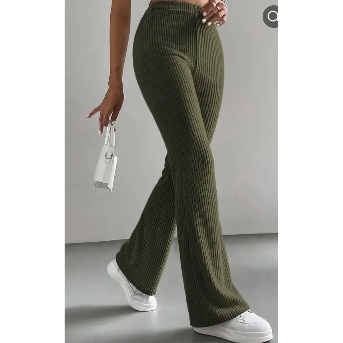 GENERICO - flare pants CORDUROY afranelado