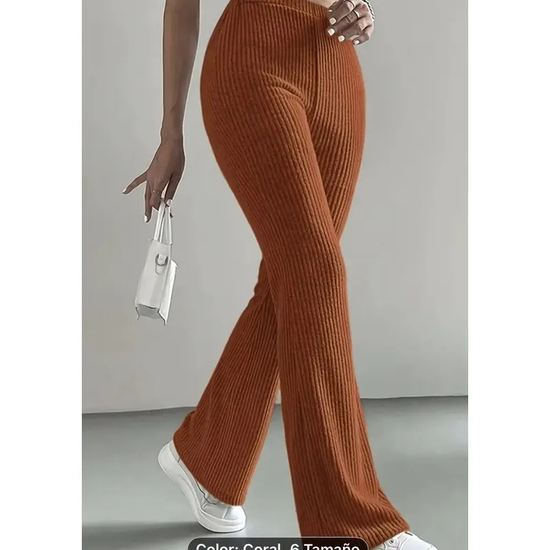 GENERICO - flare pants CORDUROY afranelado