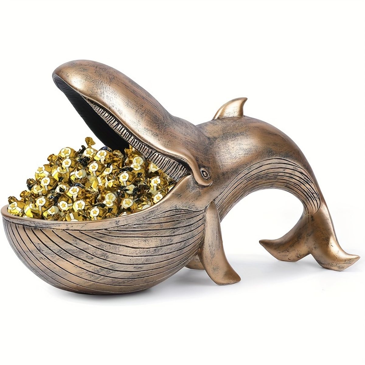 VATYERTY - 1 dulcero grande de ballena - Decoración caprichosa para el hogar