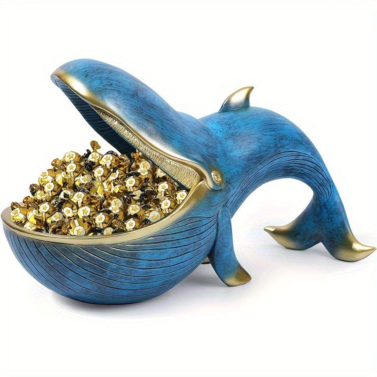 VATYERTY - 1 dulcero grande de ballena - Decoración caprichosa para el hogar