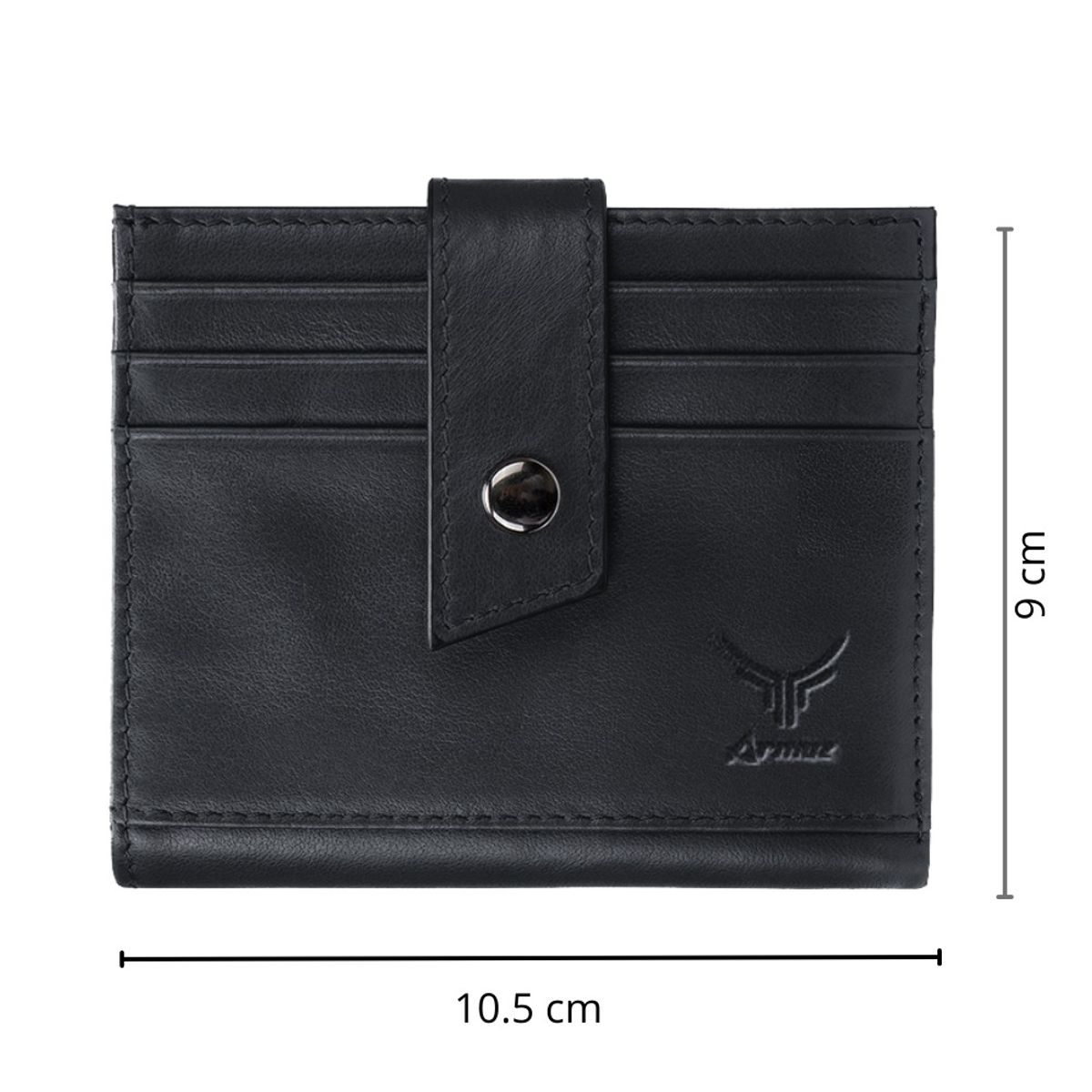ARMUZ - Billetera y tarjetero de cuero vacuno 7459