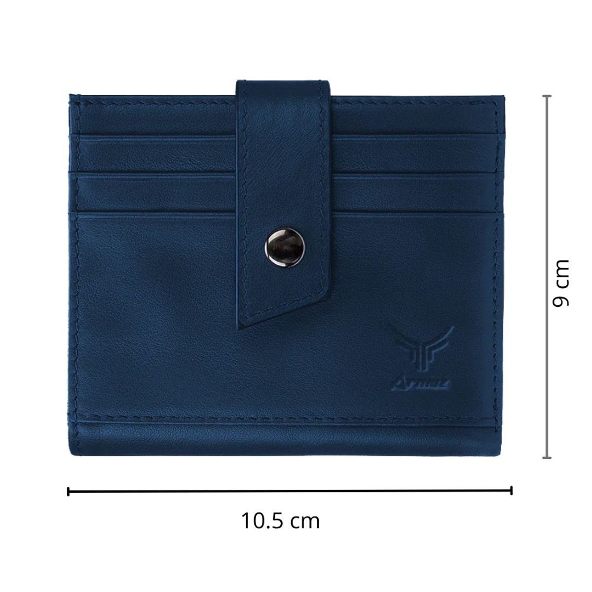 ARMUZ - Billetera y tarjetero de cuero vacuno 7459