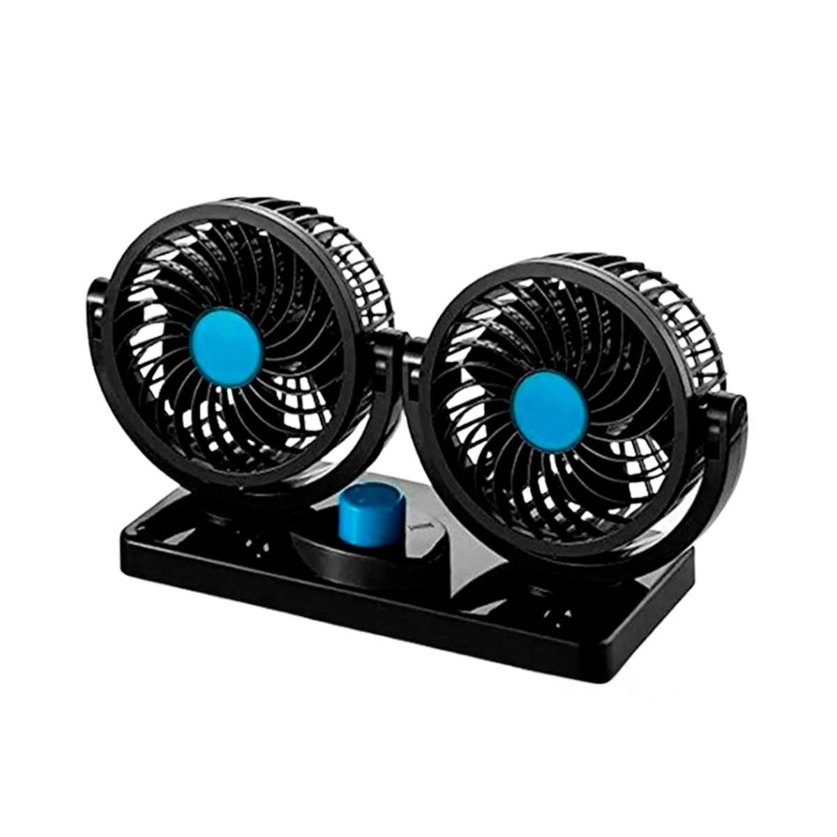 GENERICO - Pack6 Mini Enfriador de Auto Color Negro Y+Regalo Agendita