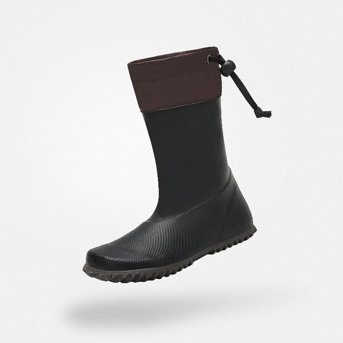 SAGUARO - Saguaro - Bota Niños Lluvia Barefoot Brisk Ⅰ - Negro