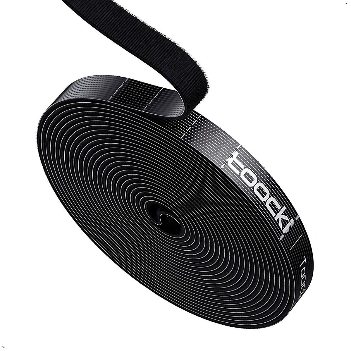 GENERICO - Organizador De Cable Cinta velcro Toocki 5 metros