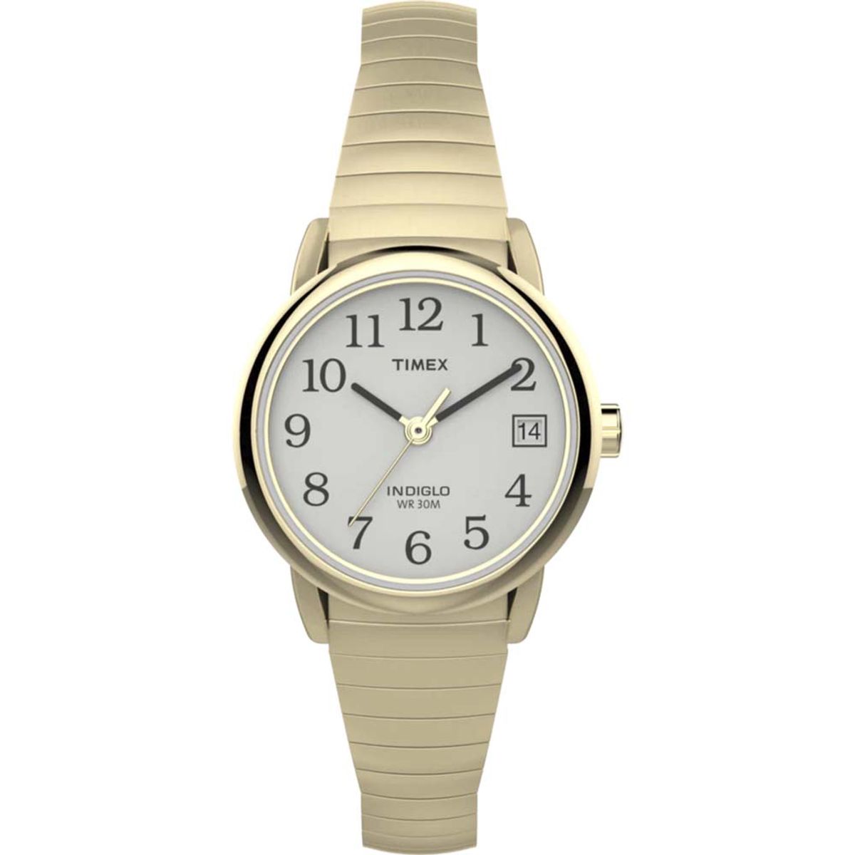 TIMEX - Reloj Mujer TIMEX Easy Reader Analógico Fechador Indiglo - T2H351