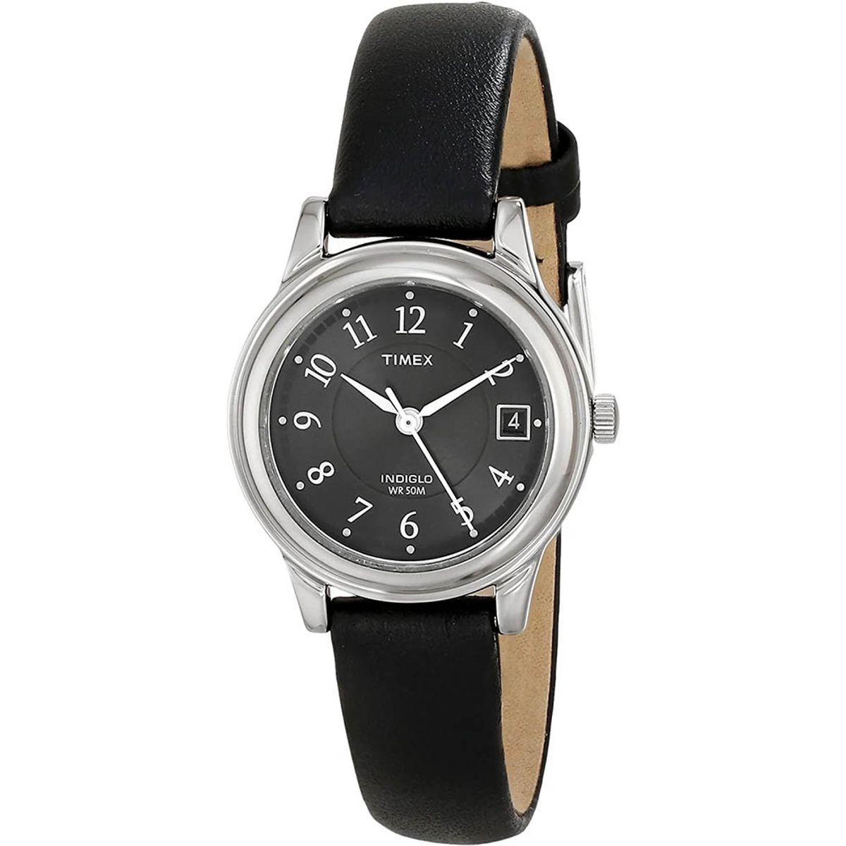 TIMEX - Reloj Mujer TIMEX Dress Analógico Fechador Indiglo Piel - T29291