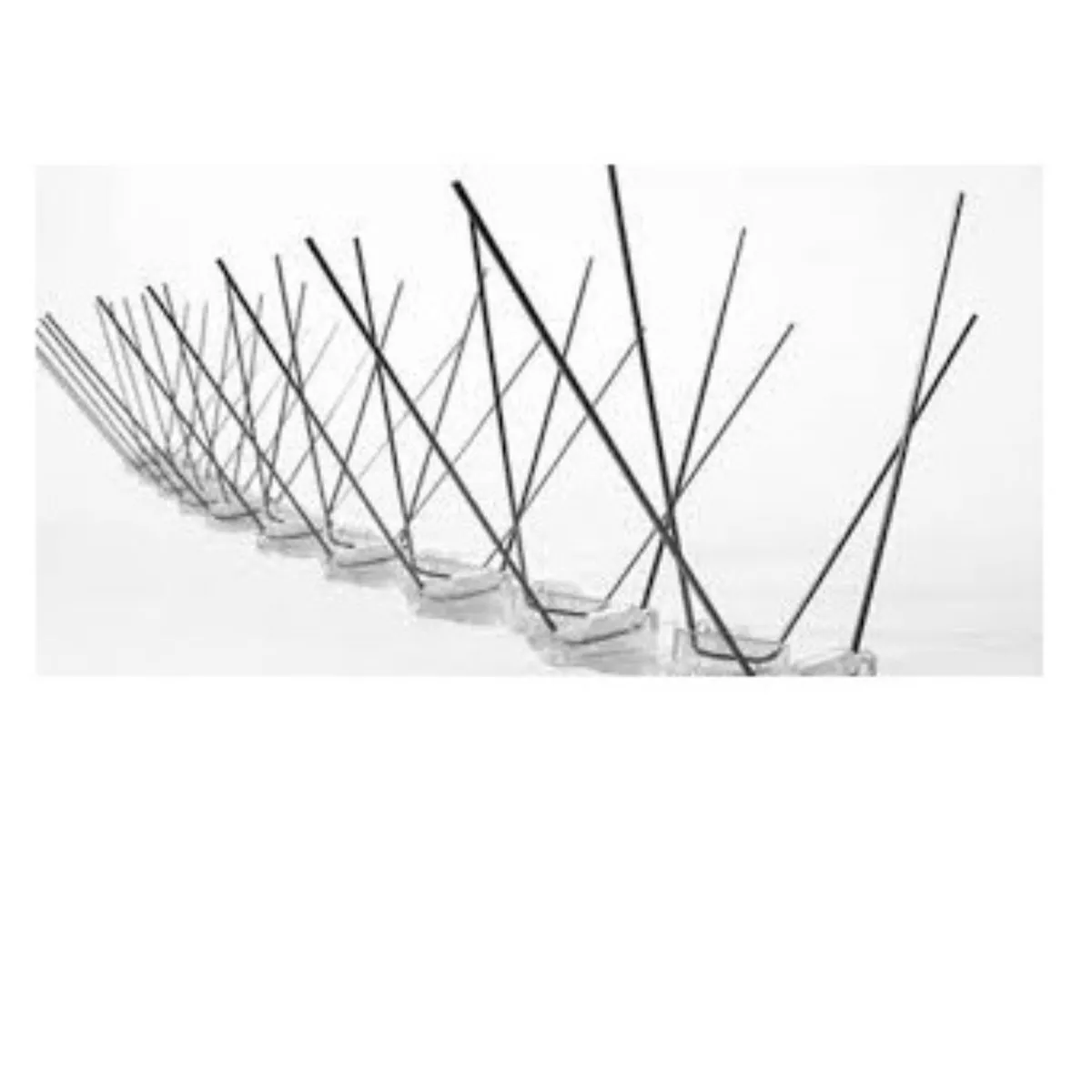 GENERICO - Accesorio Espanta aves Púas Anti-Aves de Acero Inoxidable 3 m (6 uni)