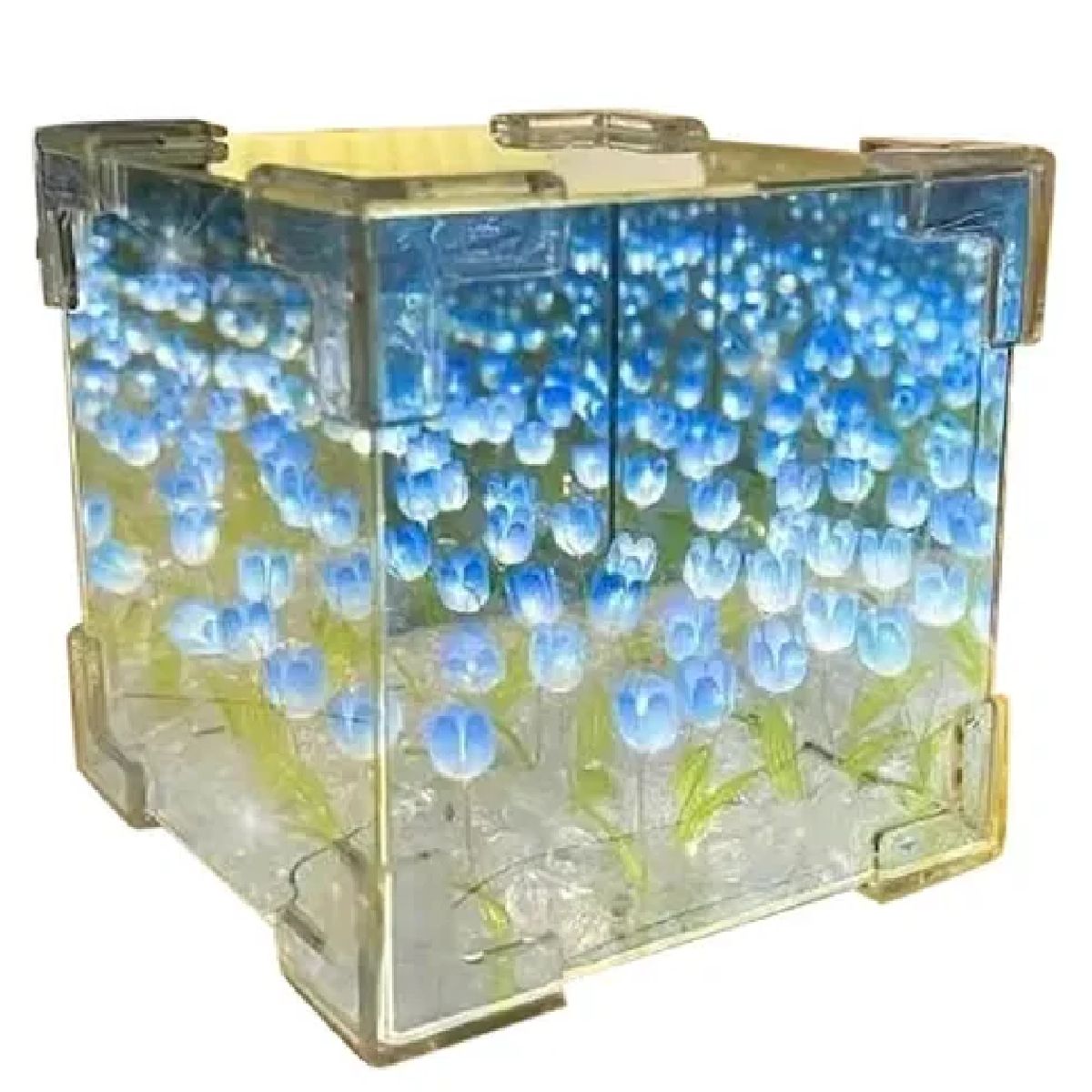 GENERICO - Mega Oferta 3 Lámpara De Tulipanes Infinitos Cubo Decorativo