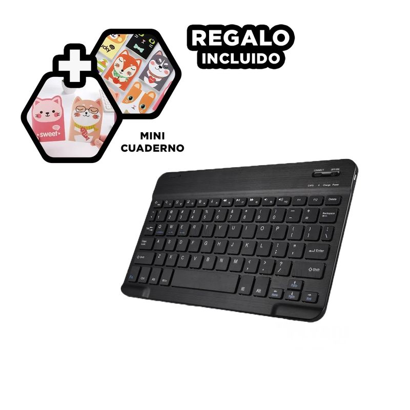 GENERICO - Kit Multi Dispositivo de Color Negro Y+Regalo Agendita