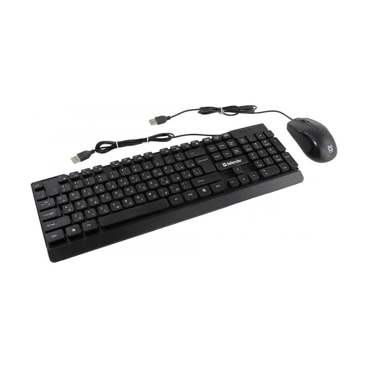 GENERICO - Pack2 Teclado Ergonomico USB en Negro Y+Papel de Regalo