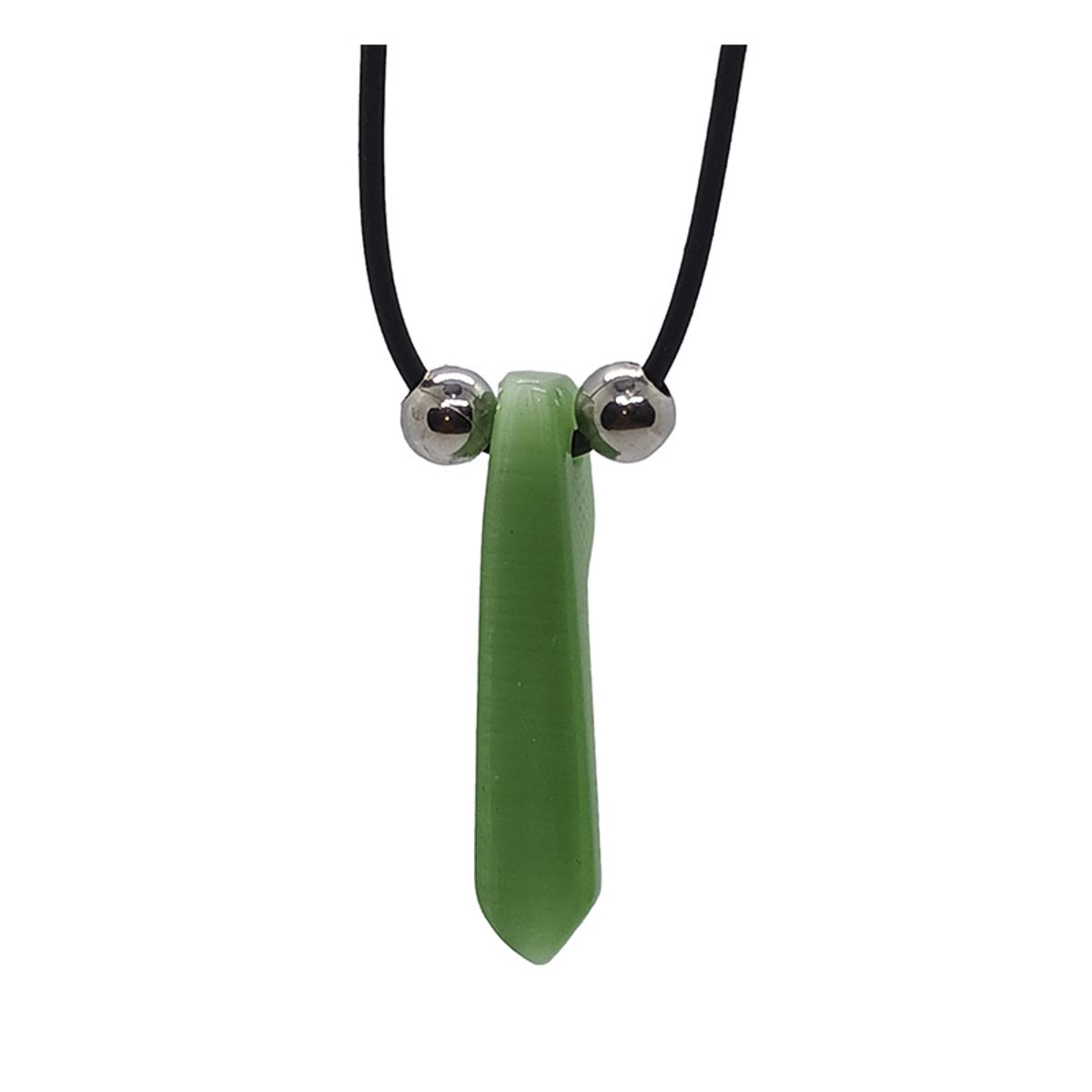 GENERICO - Collar de cristal de Anime Cosplay para niños - Verde