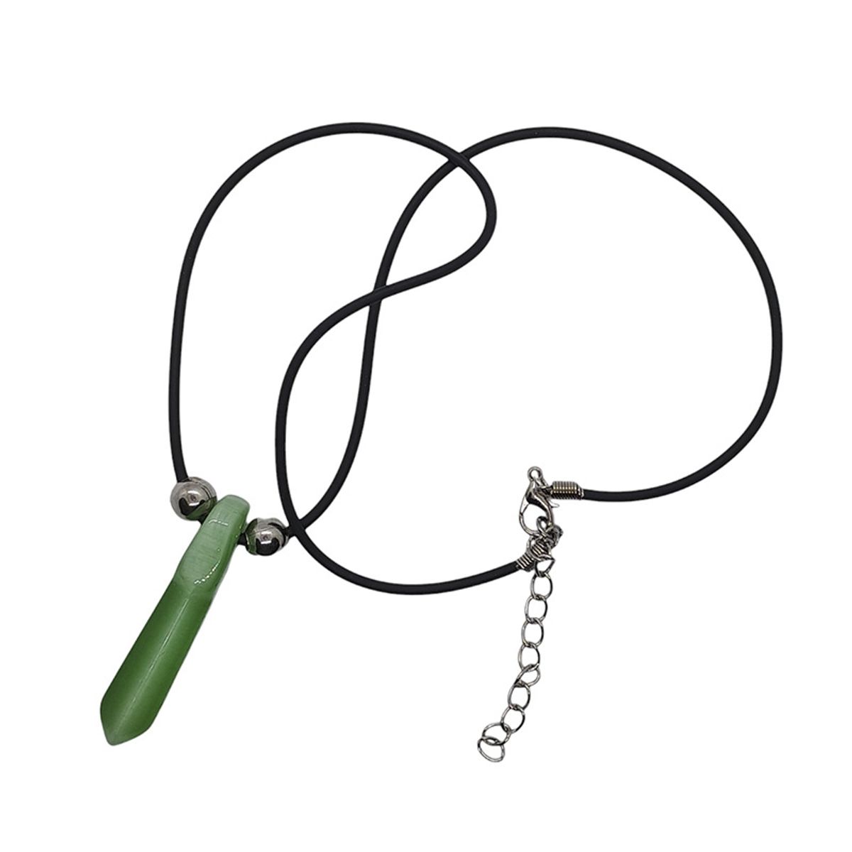 GENERICO - Collar de cristal de Anime Cosplay para niños - Verde