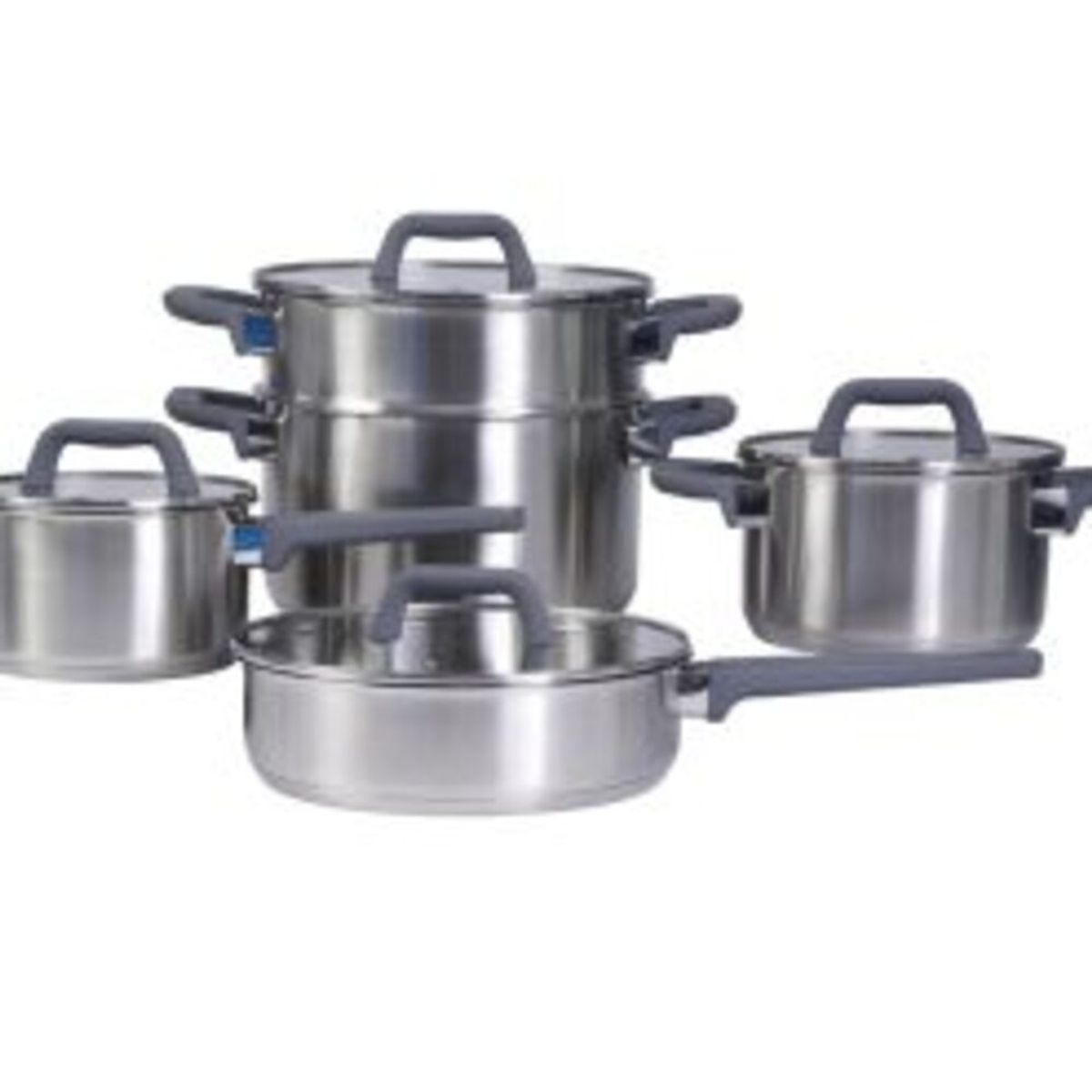 OSTER - Juego de Ollas 9 piezas Acero inoxidable Oster Beauford 143761 09