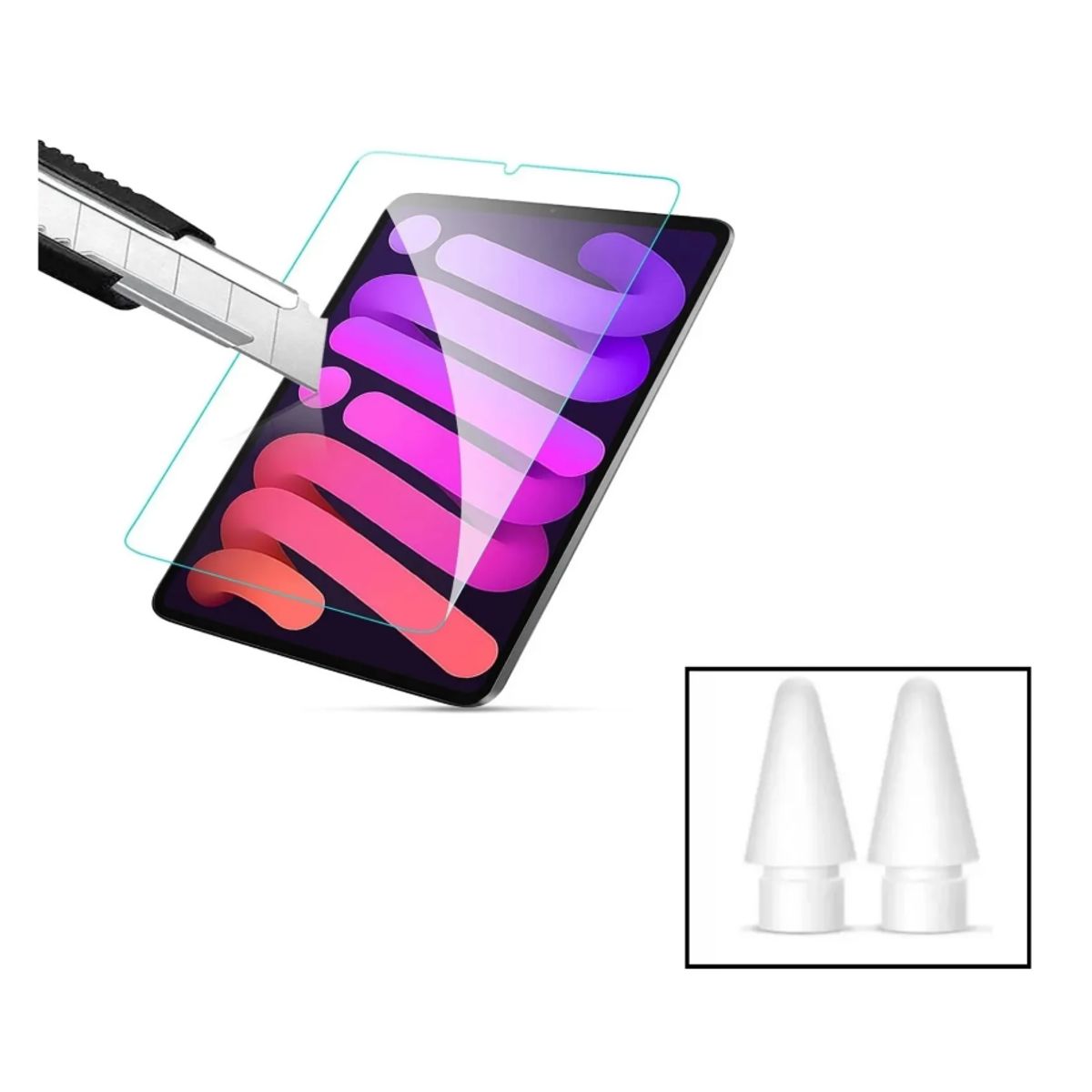 GENERICO - Mica Vidrio 8.3 Para iPad Mini 7 iPad Mini 6 Y Puntas