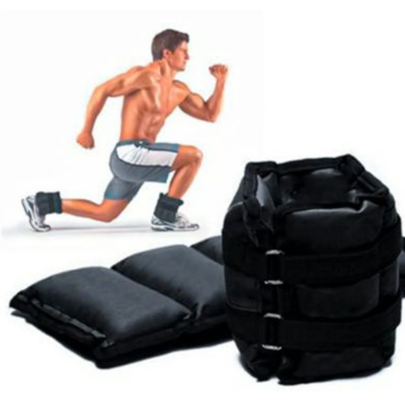 GENERICO - Pesas Tobilleras Peso de 5 Kg Pack 2 Unidades