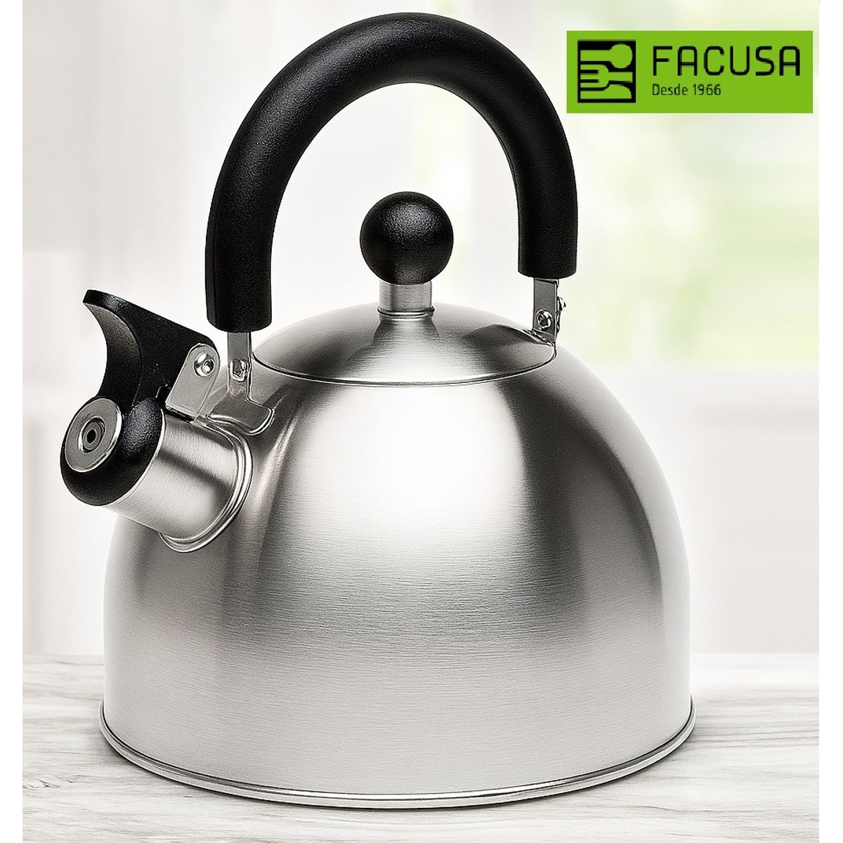 FACUSA - Tetera Facusa de 2.0 litros con Silbador