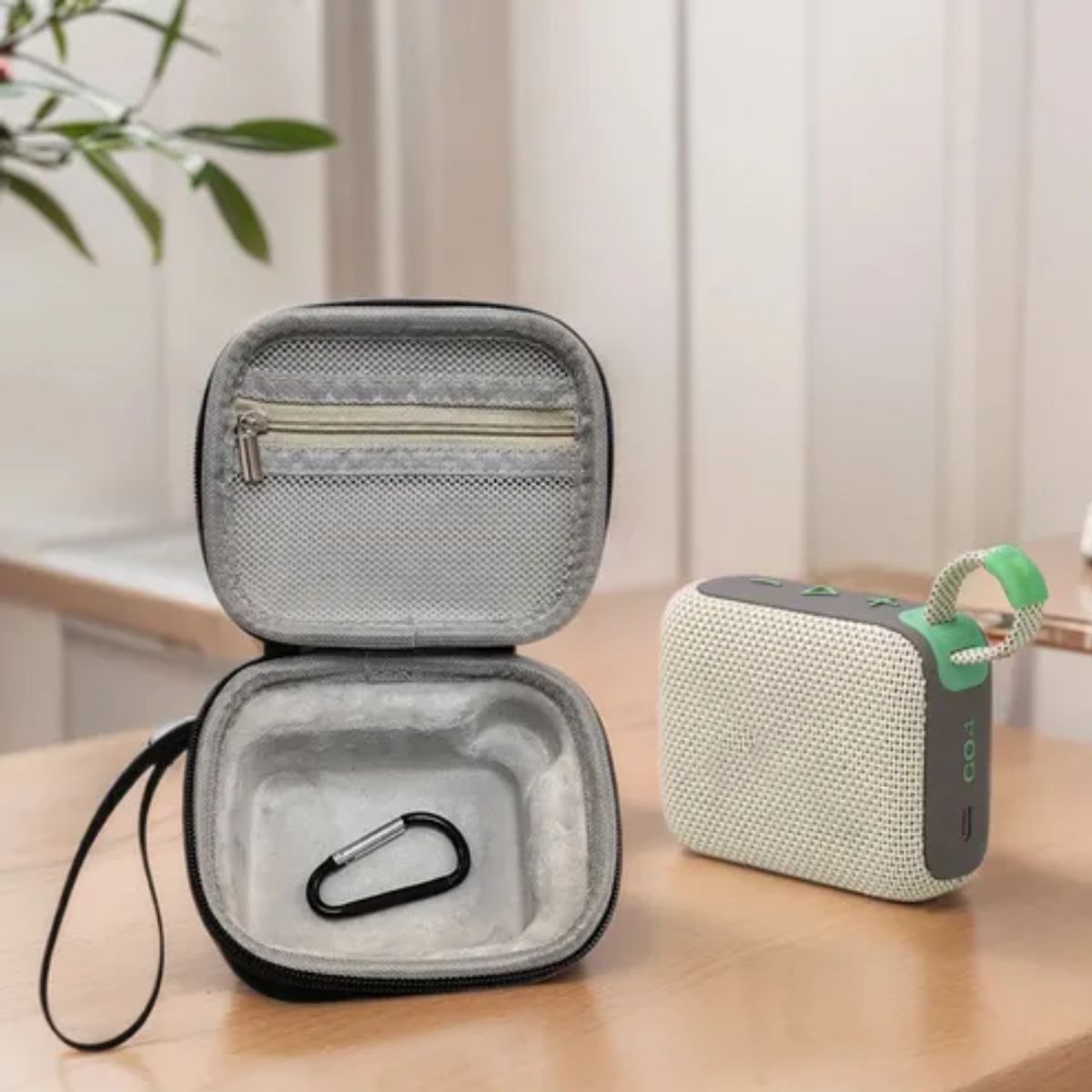 GENERICO - Estuche Case Duro Para Jbl Go 4