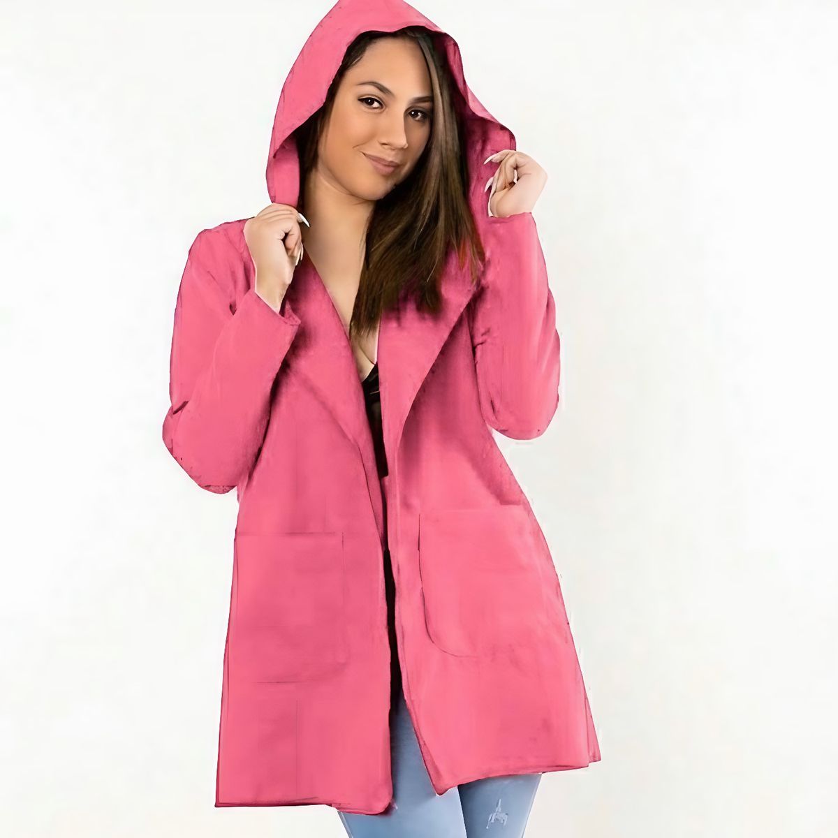 GENERICO - Abrigo Largo Blazer Saco para Mujer Moda Elegante