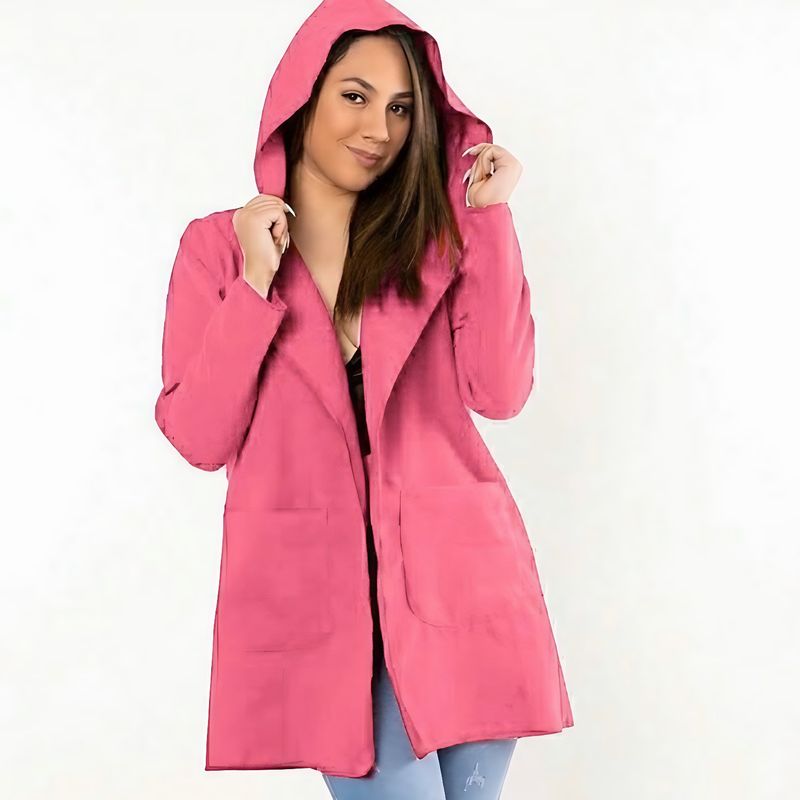 GENERICO - Abrigo Largo Blazer Saco para Mujer Moda Elegante