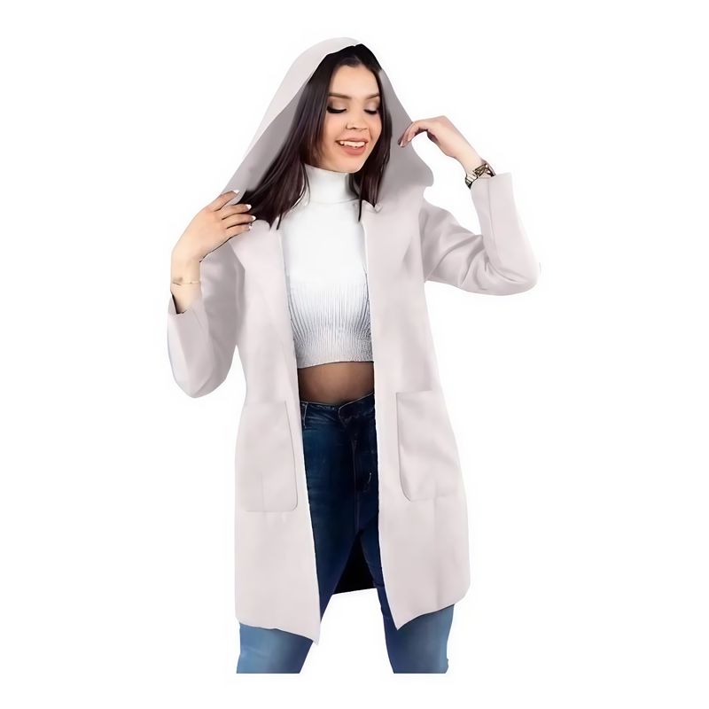 GENERICO - Abrigo Largo Blazer Saco para Mujer Moda Elegante