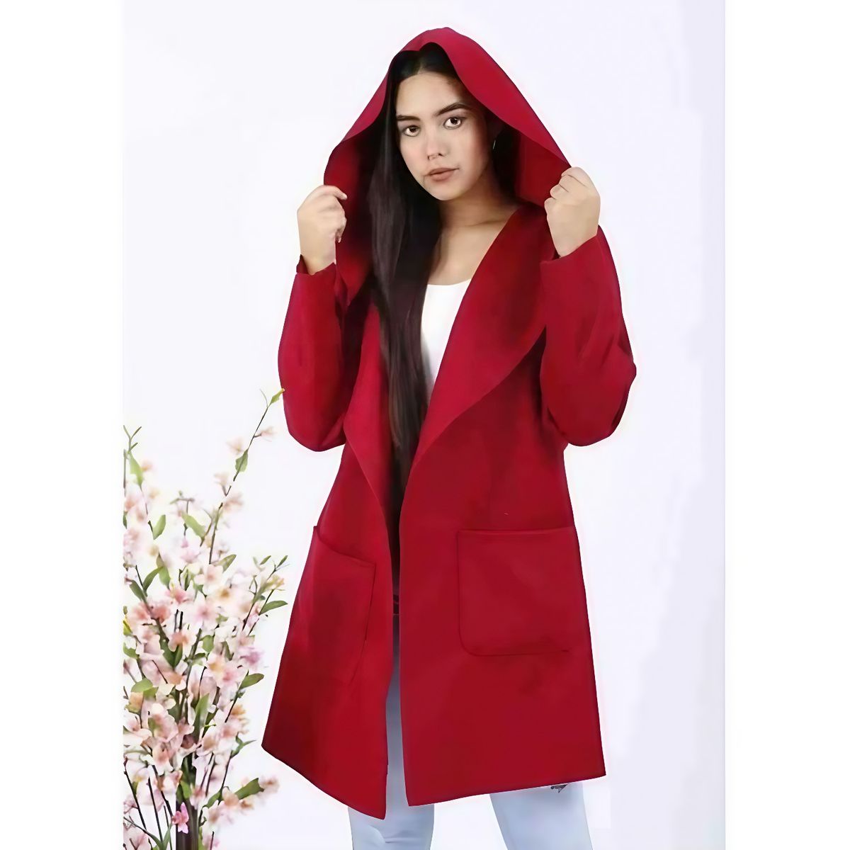 GENERICO - Abrigo Largo Blazer Saco para Mujer Moda Elegante