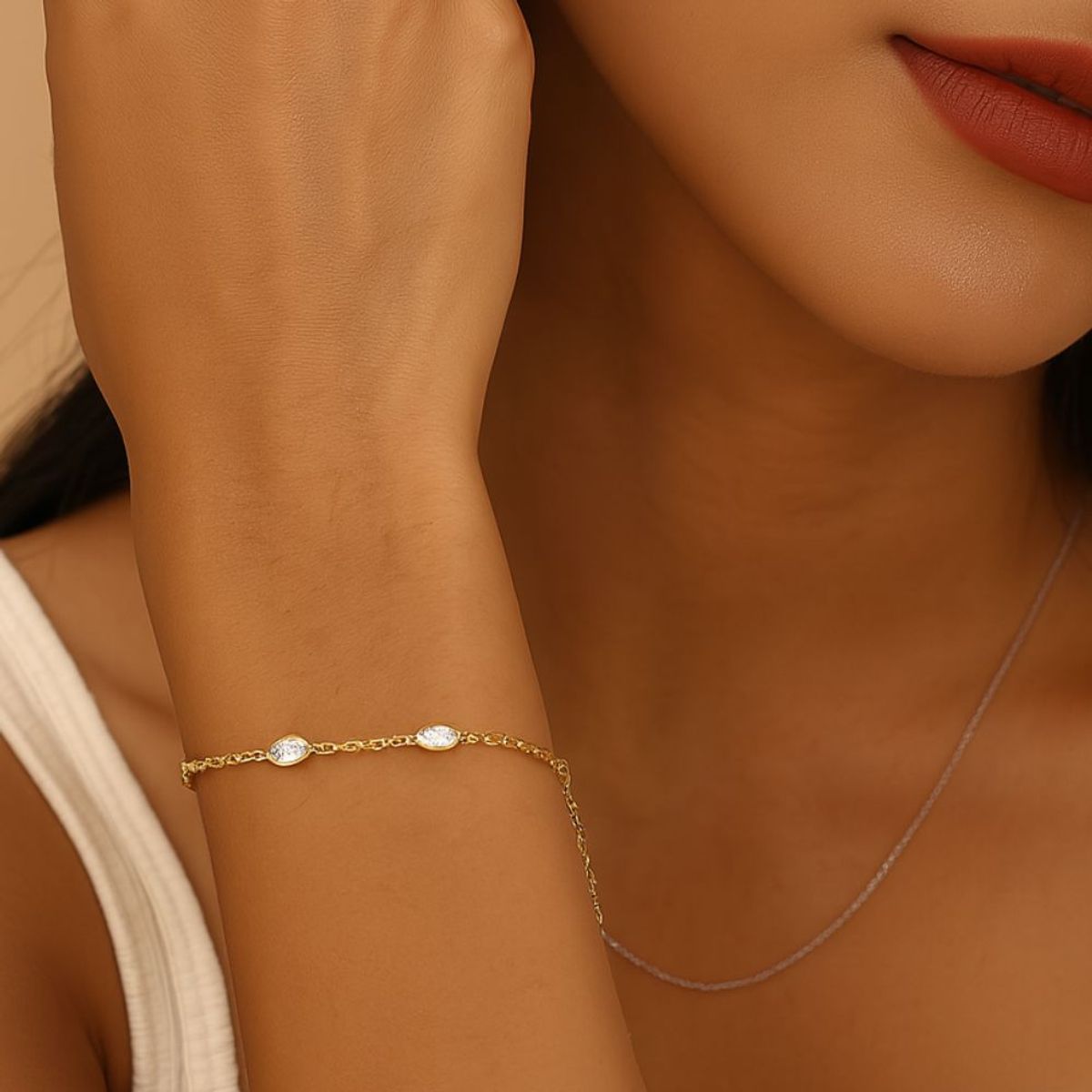 AZZIA JOYERIA - Pulsera Brillo Puro Waterproof