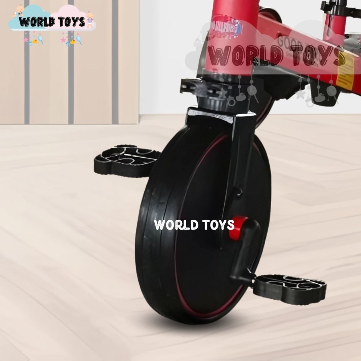 BABY - Triciclo Chavito para Niños «VOLTIN» de Lujo Red