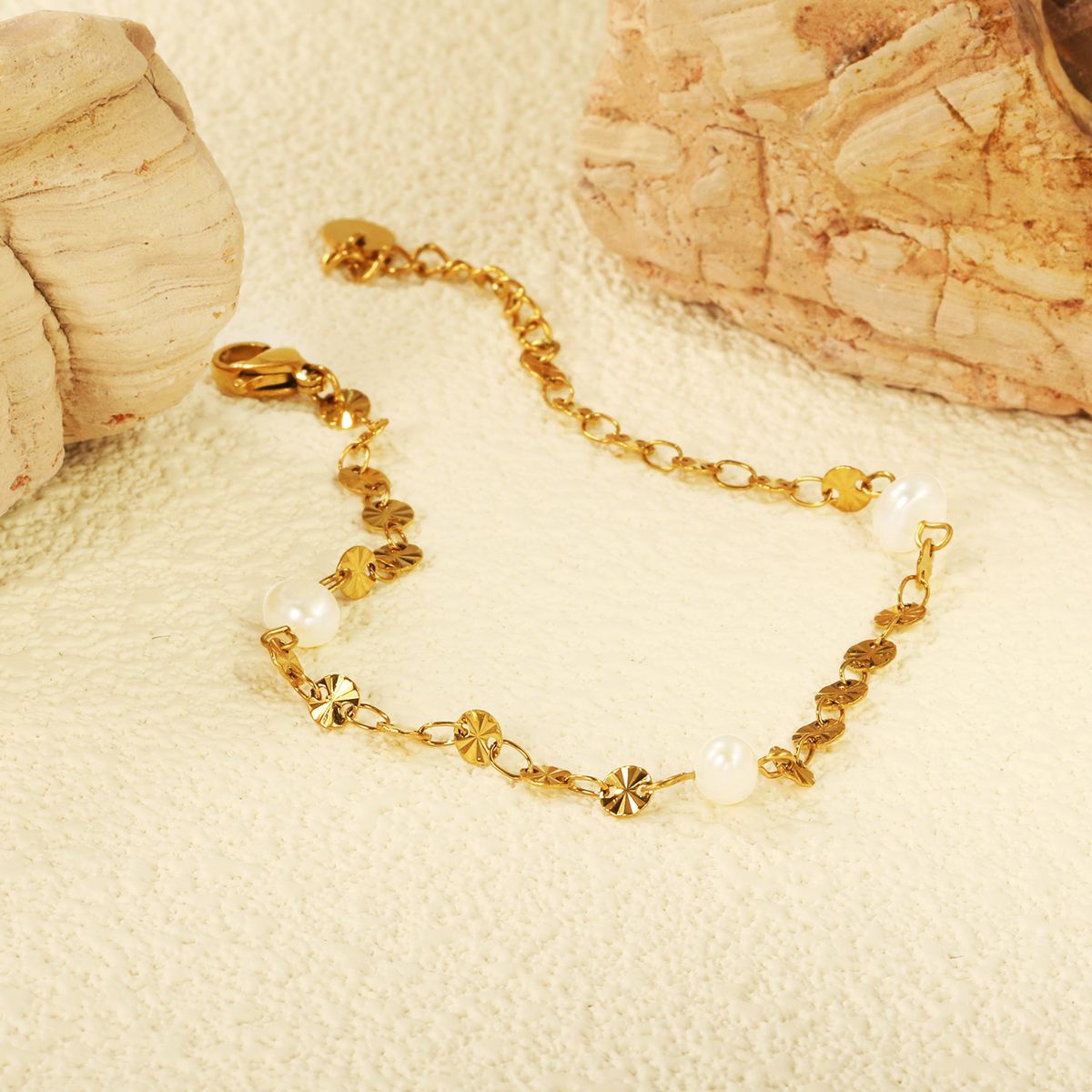 GENERICO - Pulsera Perla Brillante Waterproof