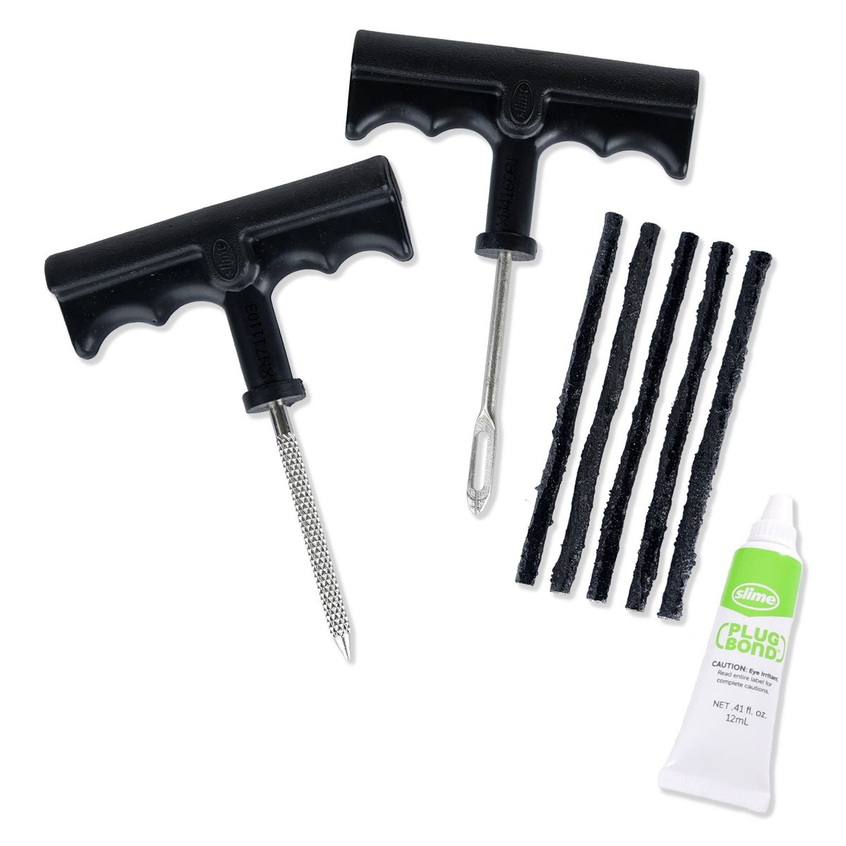 SLIME - Kit de tapones para neumáticos 8 piezas