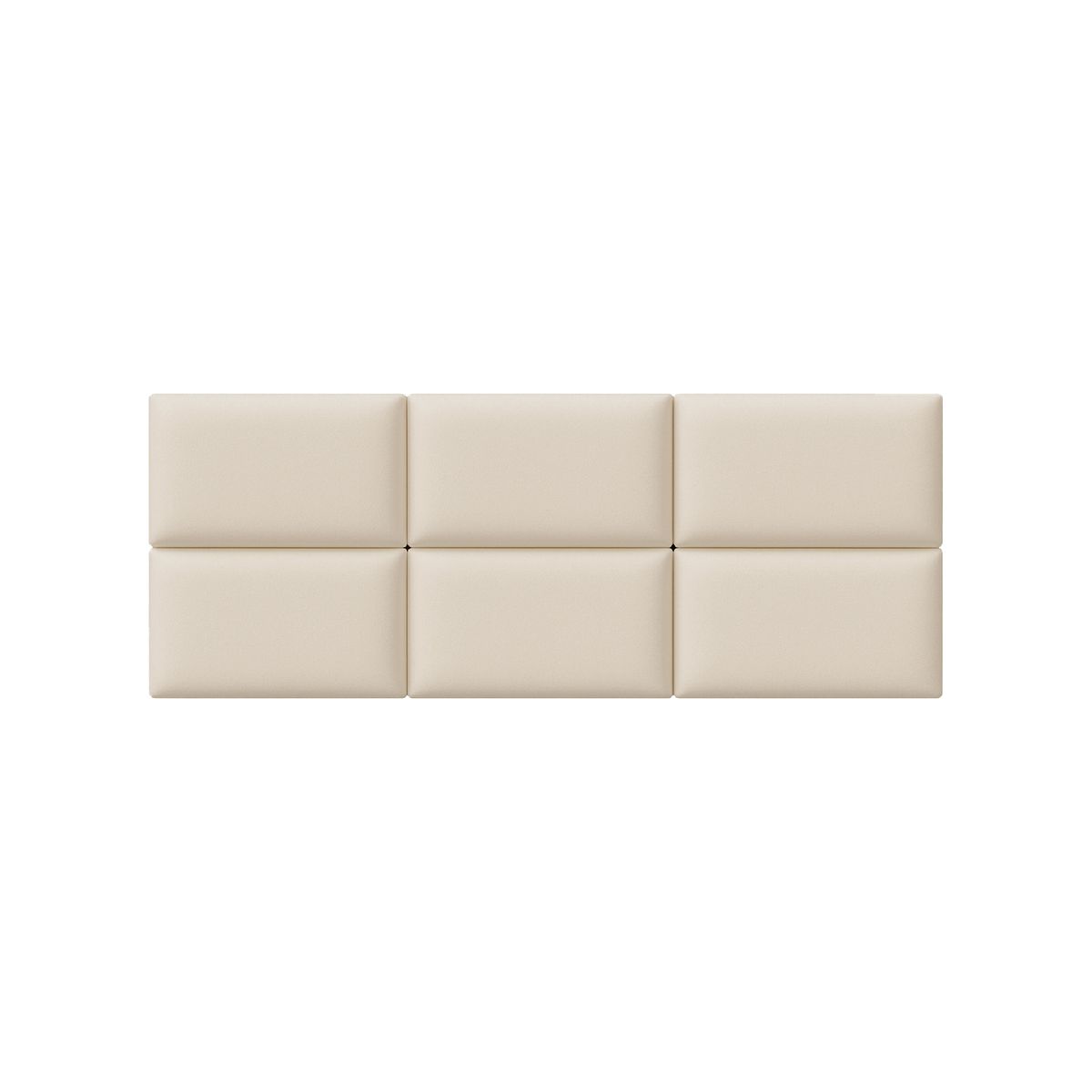 MUEBLES MACRUMO - Cabecera Modular Panel 30cmx40cm color Beige claro 1unidad