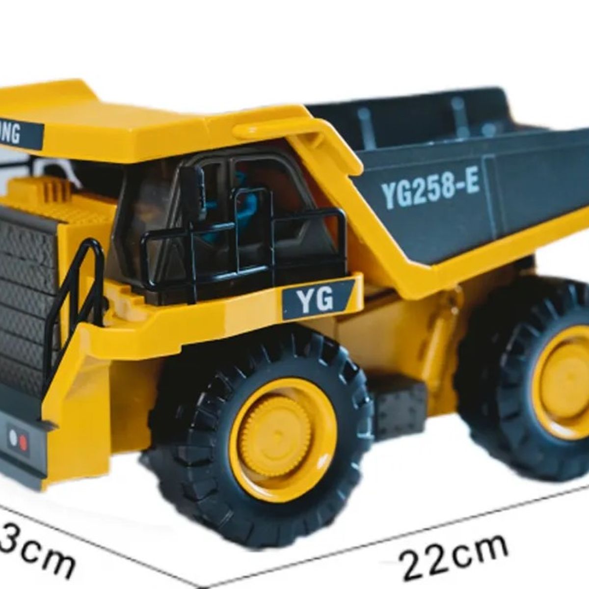 GENERICO - VOLQUETE DE JUGUETE A CONTROL REMOTO DIECAST