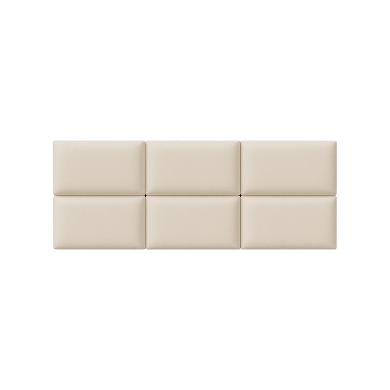 MUEBLES MACRUMO - Cabecera Modular Panel 30cmx40cm Beige claro 1unidad