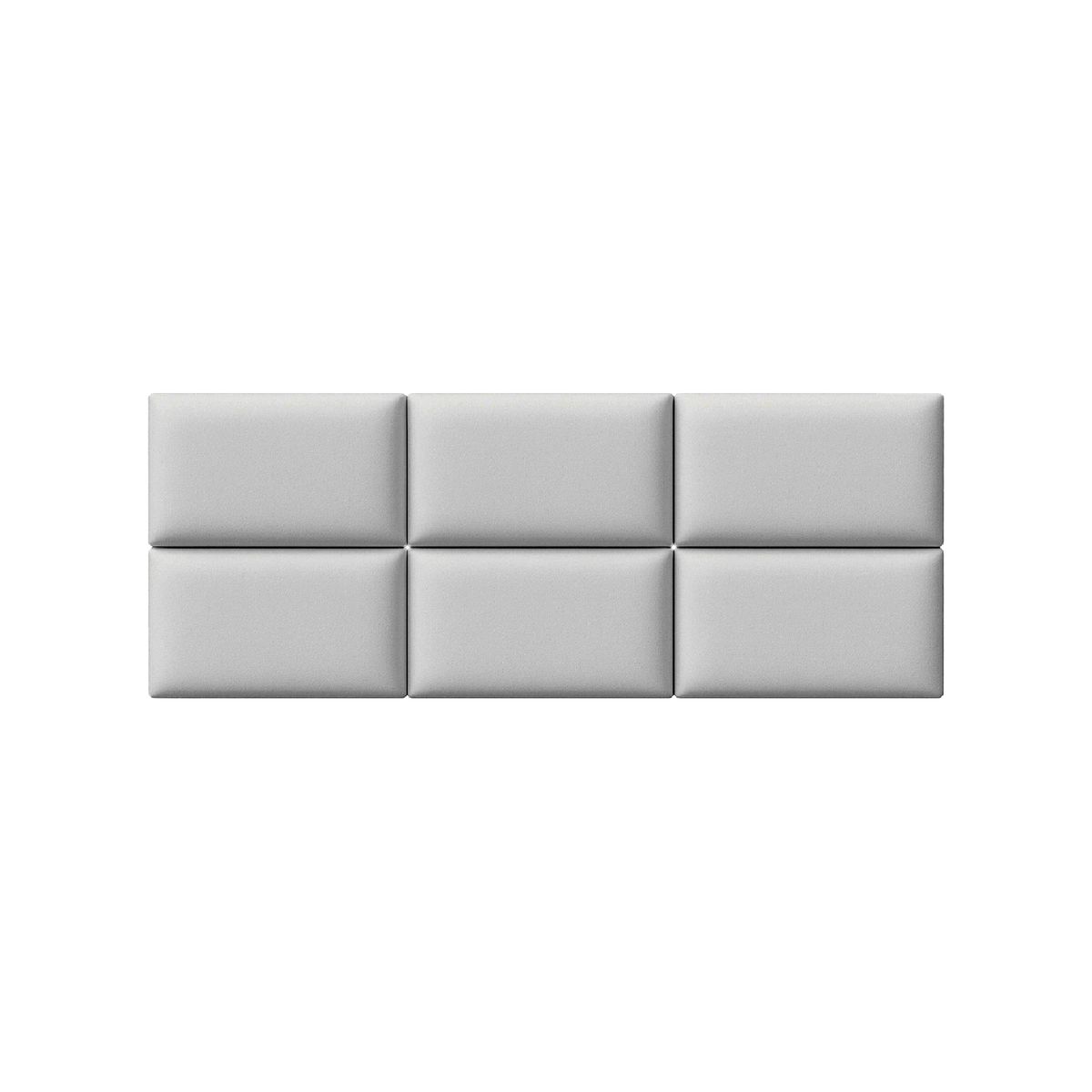 MUEBLES MACRUMO - Cabecera Modular Panel 30cmx40cm Gris claro 1unidad