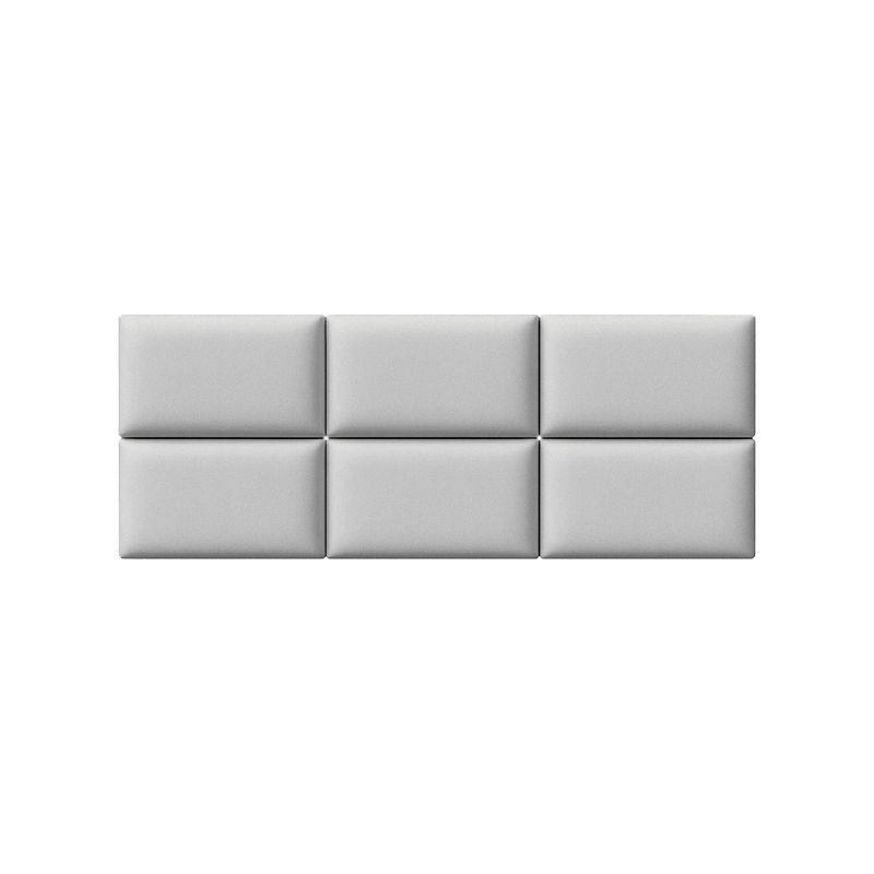 MUEBLES MACRUMO - Cabecera Modular Panel 30cmx40cm Gris claro 1unidad