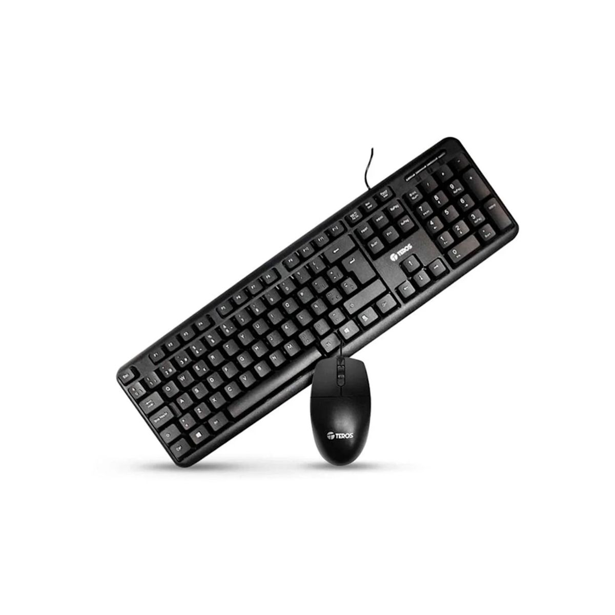 TEROS - KIT TECLADO + MOUSE TEROS TE-4062N NEGRO