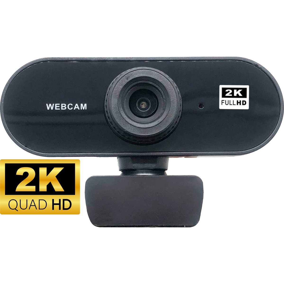 OEM - Webcam 2K FHD sin Micrófono USB 2.0 SOLO VIDEO ideal para Laptop