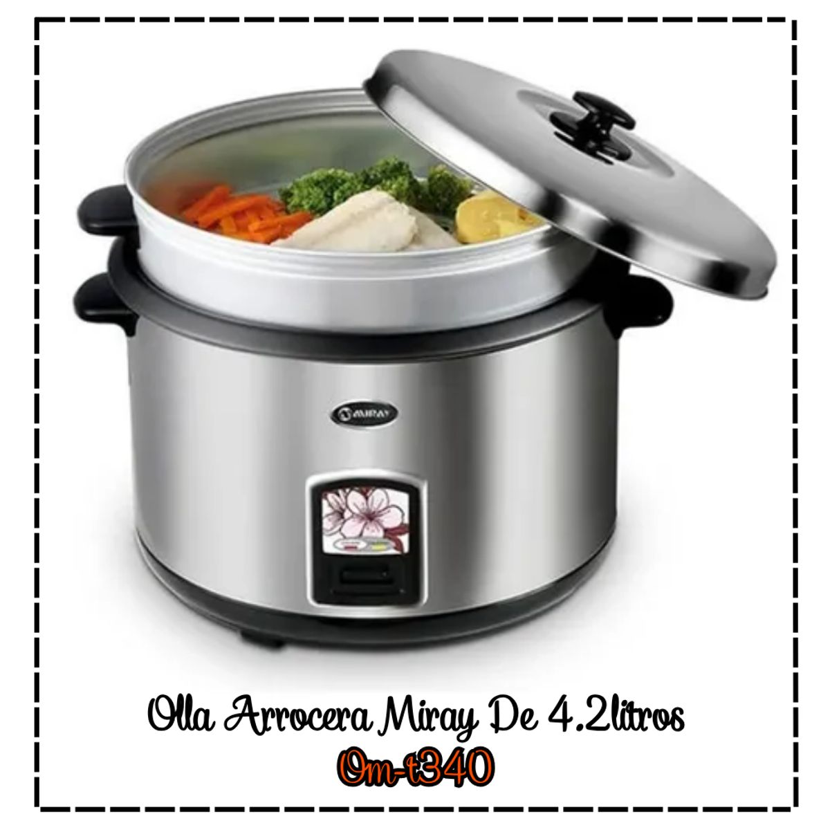 MIRAY - Olla Arrocera Miray 4.2L  OM-T340